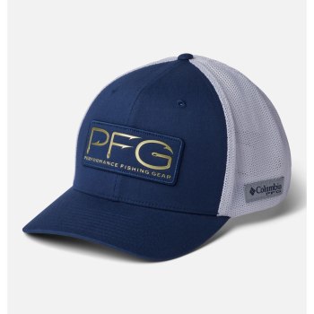 Columbia PFG Mesh Ball XXL, Gorras Grises Oscuro Para Mujer | 190832-JON